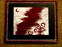 Emotional Seasons - Fading Crimson Dream - Acrylic